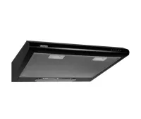 Витяжка кухонна ELEYUS LINE I 380 50 BL (чорна, плоска)