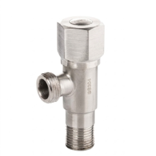 KARRO Кран кутовий нержавійка 1/2"х3/4" 03132S -2