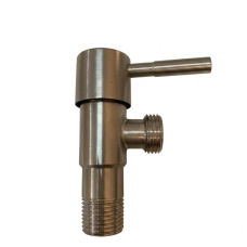 SOLONE Кран кутовий нерж 1/2"х1/2" DF-1122