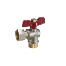 Кран кульовий (КУТ) 3/4" (з накидною гайкою) ZEGOR PN40