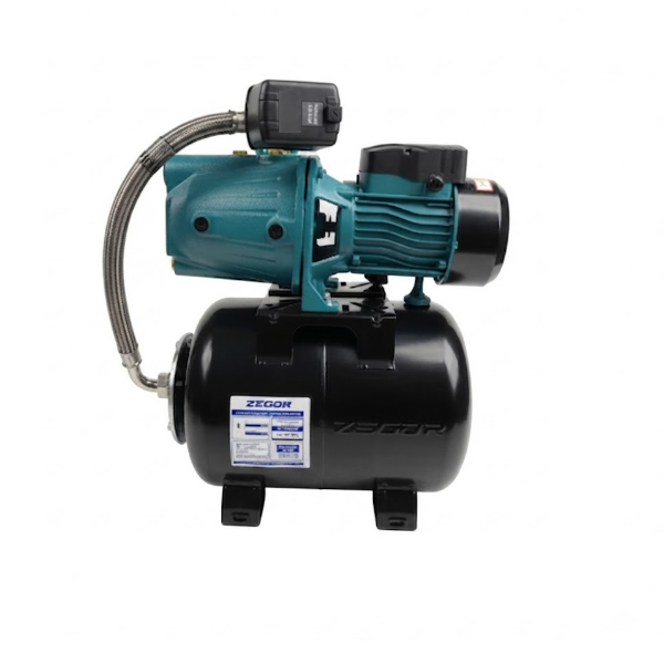 ZEGOR насосна станція чавун 24л 1.1Kw 2,8бар/Бак сталь/24міс.гарантія