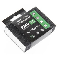 Губка шліфувальна чотиристороння P240 пряма APRO