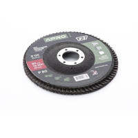 Коло пелюстково-торцеве Р80 пряме 125мм Т27 APRO