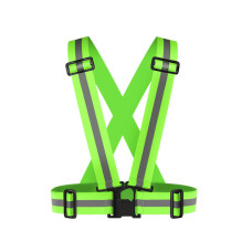 Світловідбивні еластичні лямки  ZEGOR/оранджева