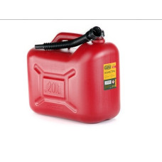 Каністра пластикова HDPE для палива 20 л з лійкою (СИЛА)