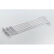 Шампур плаский з нержавіючої сталі 570 х 12 х 3 мм(СИЛА)