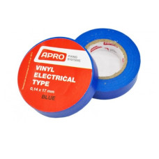 Ізоляцiйна стрiчка синя 0.14х17 мм 20 м (APRO)