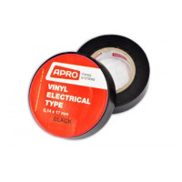 Ізоляцiйна стрiчка чорна 0.14х17 мм 20 м (APRO)