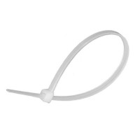 Стяжка кабельна 3.6 х200 біла (100 шт) ( APRO)