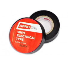 Ізоляцiйна стрiчка чорна 0.14х17 мм 10 м (APRO)