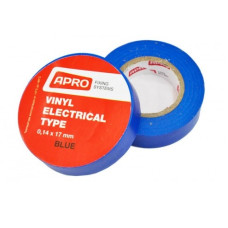 Ізоляцiйна стрiчка синя 0.14х17 мм 25 м (APRO)
