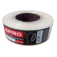 Стрічка клейка пакувальна (скотч) 38 мкм 45 мм 300 м (APRO)