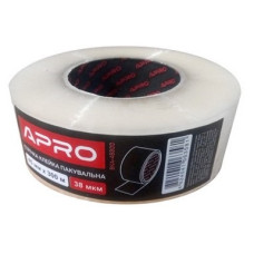 Стрічка клейка пакувальна (скотч) 38 мкм 45 мм 300 м (APRO)
