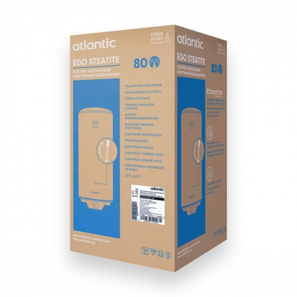 Бойлер Atlantic Ego Steatite VM 080 D400S-1-BC 1200W