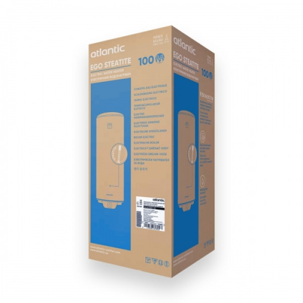 Бойлер Atlantic Ego Steatite VM 100 D400S-1-BC 1200W