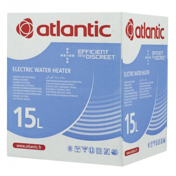 Бойлер Atlantic Opro Compact PC 15 RB 1600W (над мийкою)