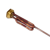 Тен 1.5 кВт під фланець, М6 (Ariston) коротка ніжка