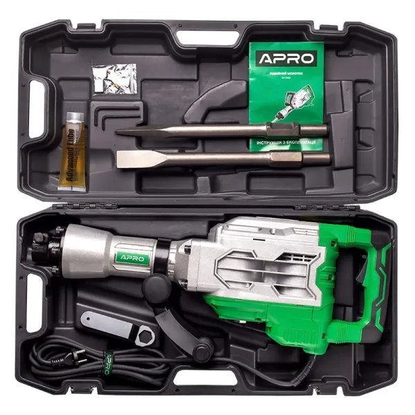 APRO Молоток відбійний DH 2300Вт/70Дж SDS-HEX