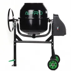 APRO Бетонозмішувач СМ-180 28-30 об/хв. 850 Вт, 180 л (вінець з чавуну)