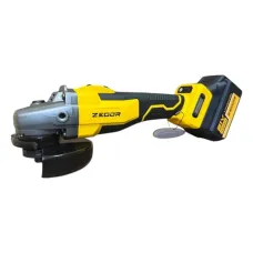 ZEGOR Акумуляторна болгарка 21v /в кейсі /1 акумулятор /круг d125 /36міс.гарантія