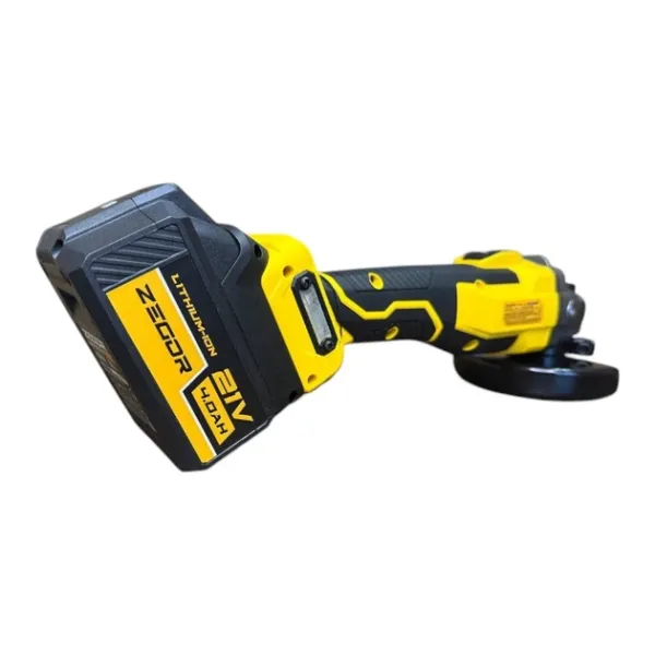 ZEGOR Акумуляторна болгарка 21v /в кейсі /1 акумулятор /круг d125 /36міс.гарантія