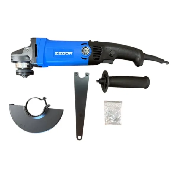 ZEGOR Мережева болгарка 860W /круг d125 /Регулятор обертів /24міс.гарантія