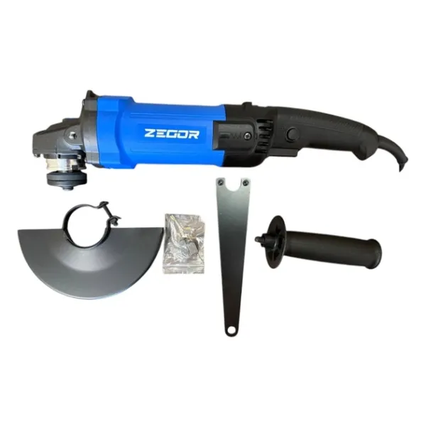ZEGOR Мережева болгарка 1100W /круг d150 /Регулятор обертів/Плавний пуск /24міс.гарантія