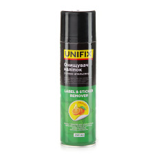 Очищувач наліпок з олією апельсину 250мл UNIFIX
