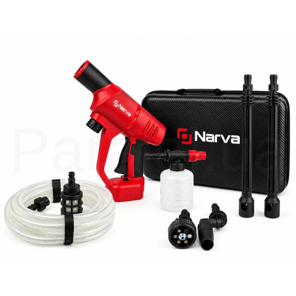 Мийка високого тиску акумуляторна Narva NPW-21/45BL, 21 В, до 45 бар, 240 л/год, без акумулятора