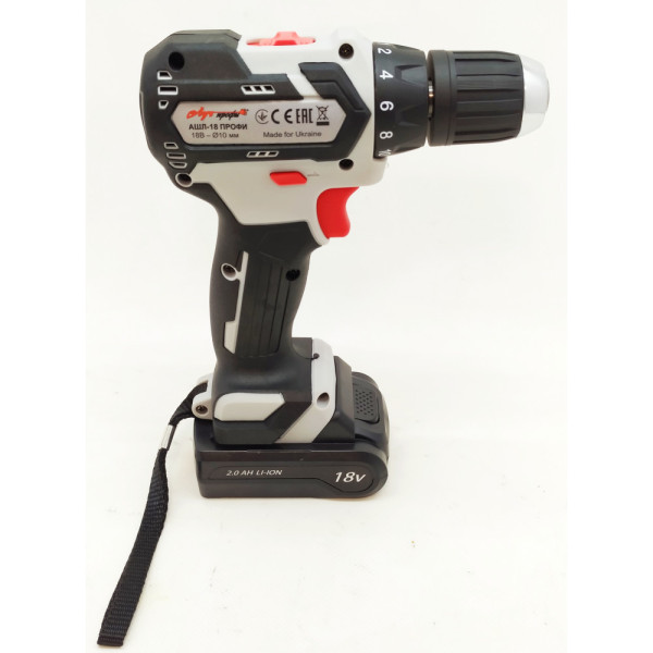 Акумуляторний шурупокрут 18В 0-1500об/хв ЛУЧПрофі