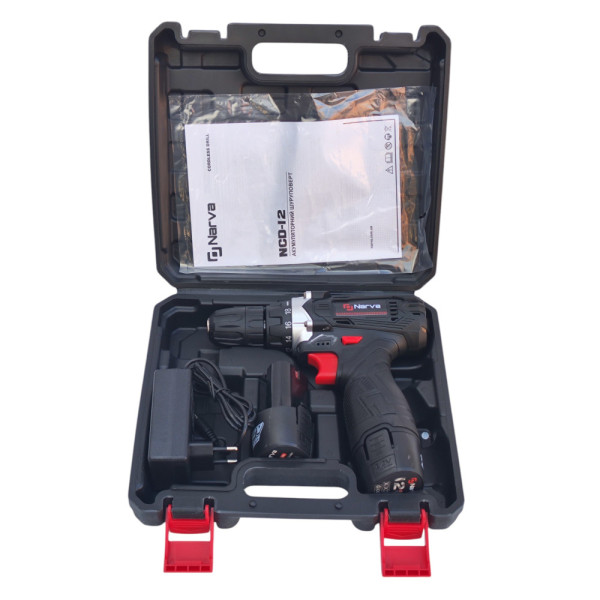 Акумуляторний шуруповерт NARVA 12v 12міс.гарантія