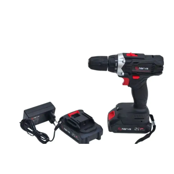 Акумуляторний шуруповерт NARVA 21v в кейсі 12міс.гарантія