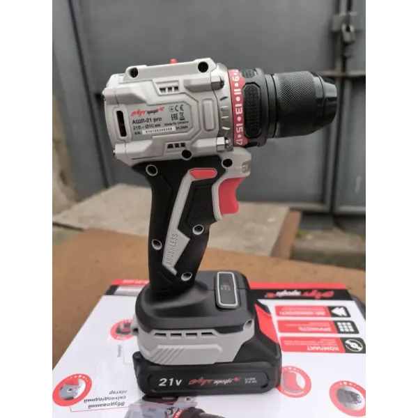 Акумуляторний Шурупокрут ЛУЧПрофі 21В Безщітковий двигун 0-1500об хв