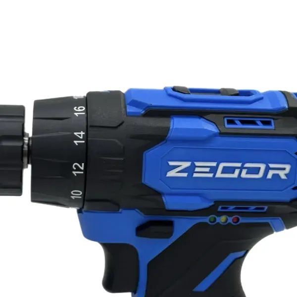 Акумуляторний шуруповерт 18v в коробці ZEGOR