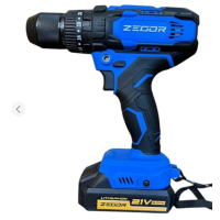 Акумуляторний шуруповерт ZEGOR 21v в коробці 24міс.гарантія
