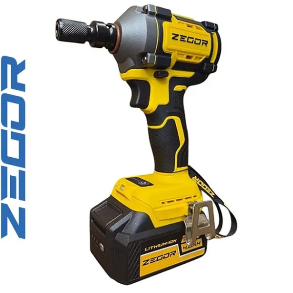 Акумуляторний гайковерт ZEGOR 21v в кейсі 1 акумулятор 36міс.гарантія