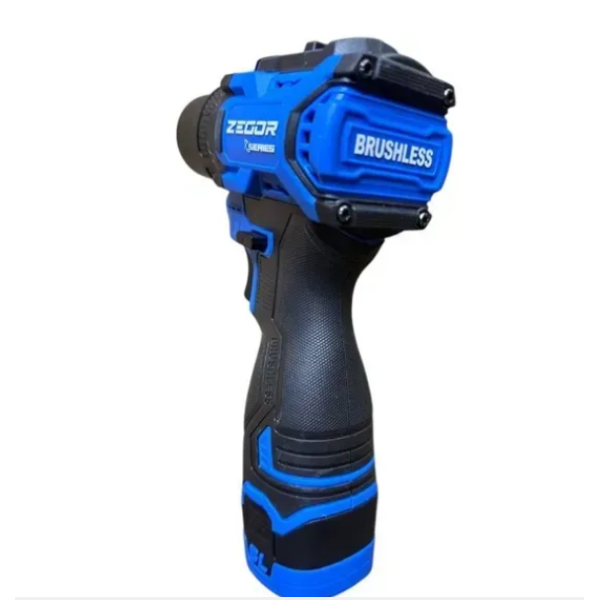 Акумуляторний шуруповерт ZEGOR 16v в кейсі безщітковий 24міс.гарантія ударний