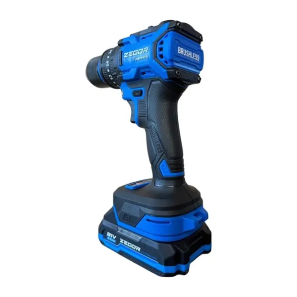 Акумуляторний шуруповерт 21v ZEGOR в кейсі безщітковий 24міс.гарантія 