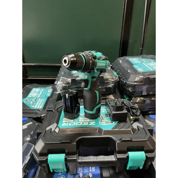 Акумуляторний шуруповерт ZEGOR 16v ЕКО в кейсі безщітковий 12міс.гарантія