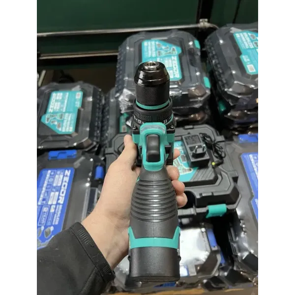 Акумуляторний шуруповерт ZEGOR 16v ЕКО в кейсі безщітковий 12міс.гарантія