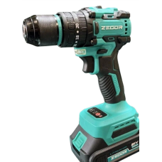 Акумуляторний шуруповерт ZEGOR 21v ЕКО в кейсі безщітковий/ударний 12міс.гарантія