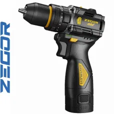 Акумуляторний шуруповерт ZEGOR 16v /в кейсі безщітковий ударний 36міс.гарантія