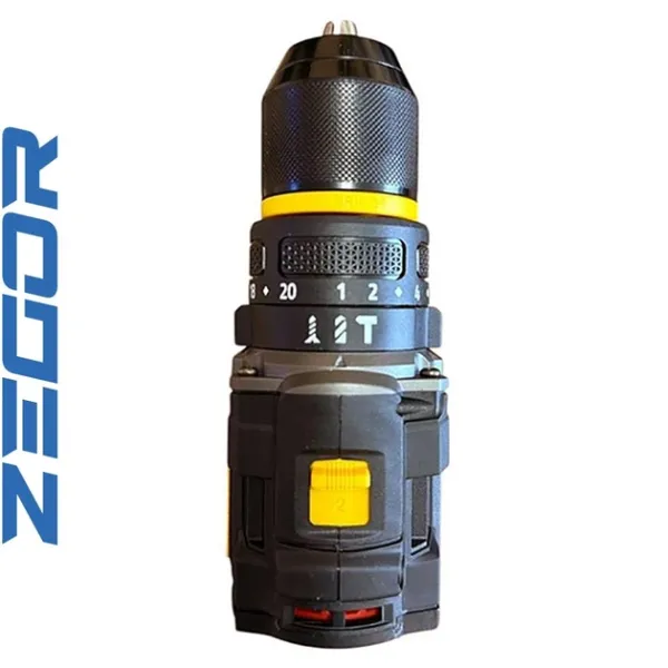 Акумуляторний шуруповерт ZEGOR 16v /в кейсі безщітковий ударний 36міс.гарантія