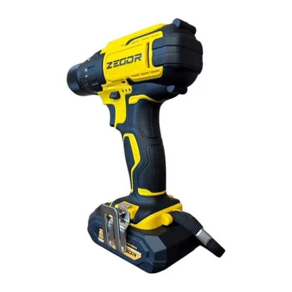 Акумуляторний шуруповерт ZEGOR 21v в кейсі безщітковий 36міс.гарантія
