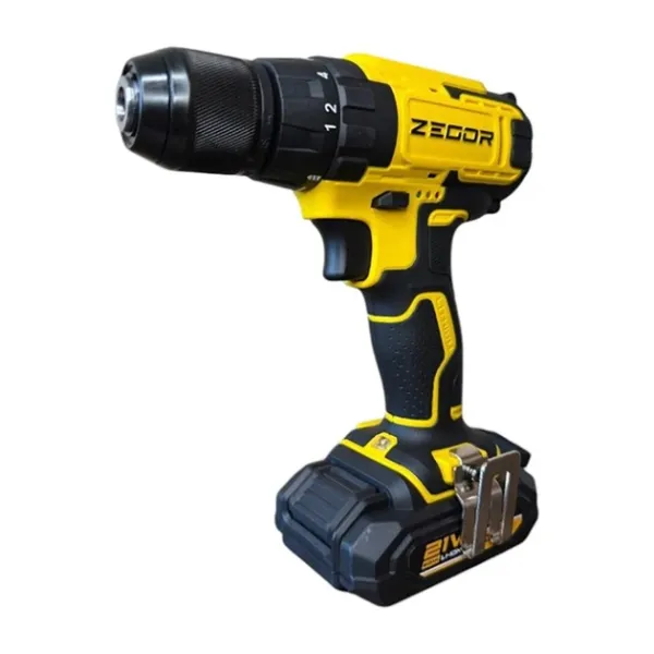 Акумуляторний шуруповерт ZEGOR 21v в кейсі безщітковий 36міс.гарантія