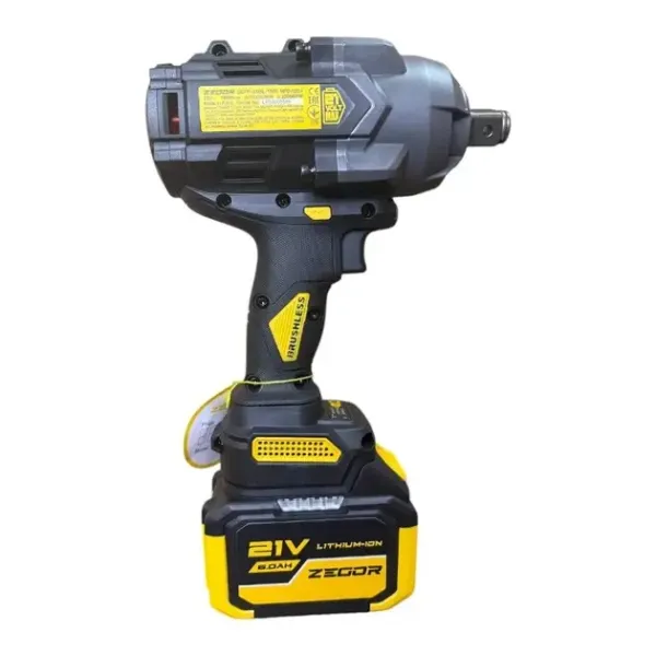 Акумуляторний гайковерт ZEGOR 21v в кейсі 1 акумулятор 36міс.гарантія