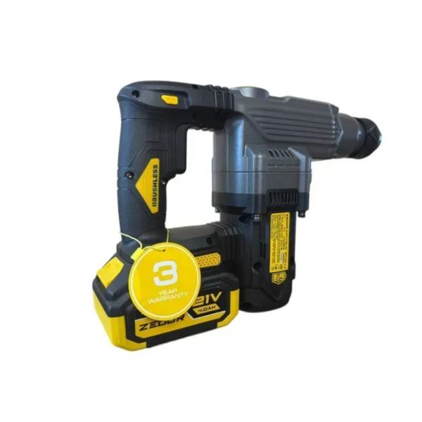 Акумуляторний перфоратор 21v ZEGOR бочковий 3,5Дж 36міс.гарантія