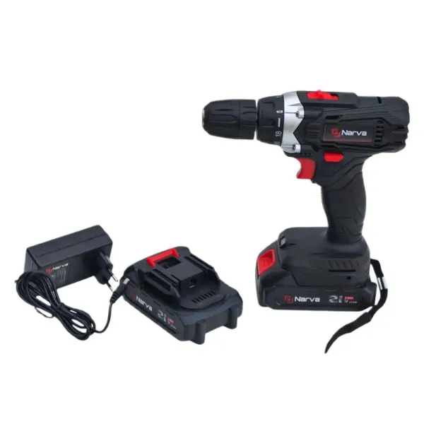 Акумуляторний шуруповерт безщітковий NARVA 21v в кейсі 12міс.гарантія