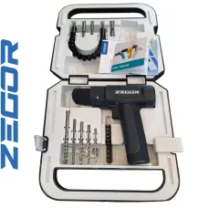 Акумуляторний шуруповерт ZEGOR 12v+набір з кейсом 24міс.гарантія