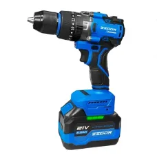 Акумуляторний шуруповерт ZEGOR 21v 1 АКБ 6А 24міс.гарантія